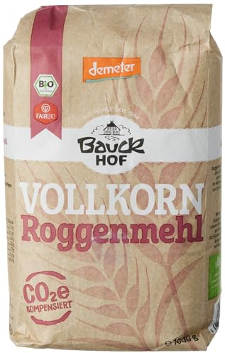 Bauckhof Roggenmehl Vollkorn Demeter, 1000 g