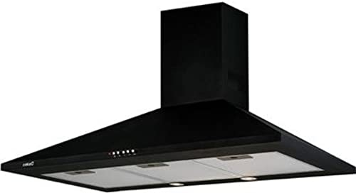 CATA OMEGA 600 BK 645 m³/h De pared Negro C - Campana (645 m³/h, Canalizado/Recirculación, D, A, B, 71,8 dB)