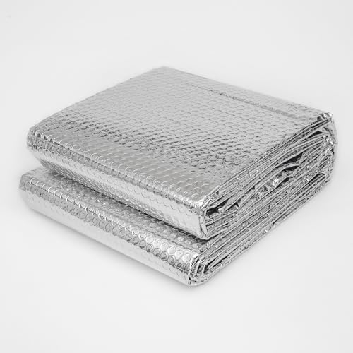 Radiator Reflector Panels Insulation Roll |5M x 60cm x 3mm| Radiator Foil Reflector Roll - Energy Saving Bubble Wrap Insulation - Easy to Install Radiator Reflector Foil with 3M Sticky Pads