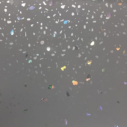 BAYSTONE® Bathroom Shower Wall Panel 2400 x 1000mm, PVC Cladding Coloured Panels for Showers, Grey Sparkle