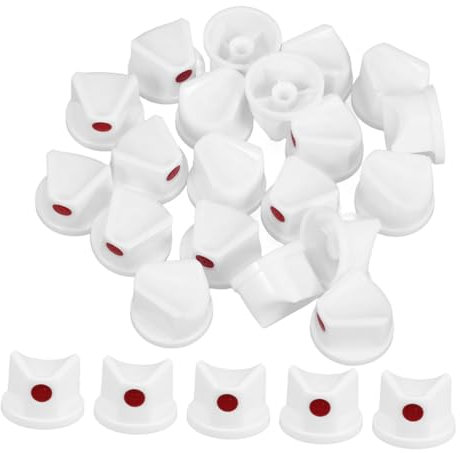 Angoily 25pezzi Ugelli Per Vernice Spray Tappi Di Ricambio Per Bombolette Spray Adattatore Di Prolunga Per Vernice Per Bombolette Sostituzione Ugello Per
