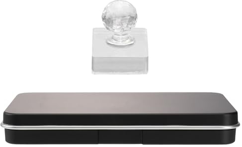 HOMSFOU Caja Magnética Vacía para Sombras de Ojos y Lápiz Labial 6 Compartimentos, Diseño Compacto y Reutilizable para Maquillaje de Viaje y Almacenamiento Práctico