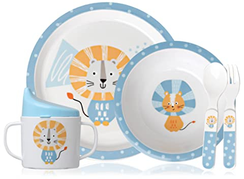 Kiokids Children's Tableware For Baby Lion