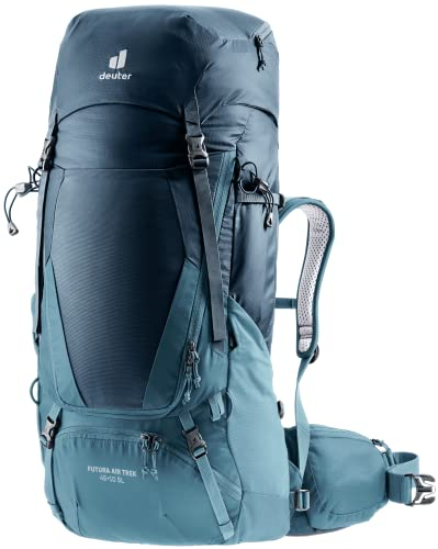 deuter Futura Air Trek 45 + 10 SL Damen Trekking Wanderrucksack marine-lake 45+10 L