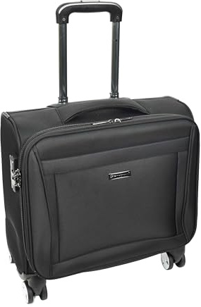 A1 FASHION GOODS 4 Wheel Pilot Case Lightweight TSA Lock Cabin Size Travel Business Bag Crew