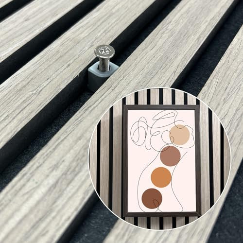 Hooks for Acoustic Panels without Drilling Akupanels Acoustic Wall Panels No Drilling 4 Screw Hooks in a Box Acoustic Panels Accessories