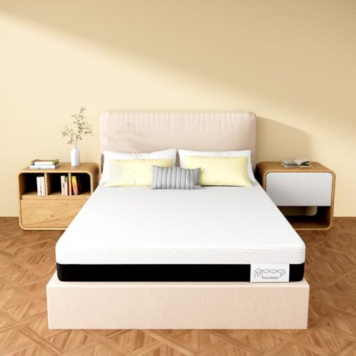 Memory Matratzen Matelas 140 x 200 cm en Mousse Froide, épaisseur 20 cm, fermeté H3, soulagement corporel 7 Zones, avec Housse Amovible, idéal pour Les Chambres familiales (140x200x20cm)