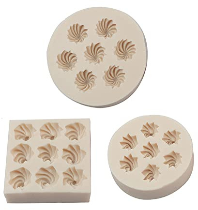 3 moldes de silicona para hornear, crema de mantequilla, proteínas, caramelos, pasteles, mousse, chocolate, fondant, azúcar, para hornear
