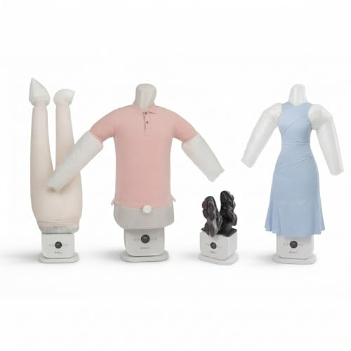 Automatic Ironing Machine with Shirt & Trouser & Dress Attachment – Smart Garment Press System | Replaces Iron & Steamer | Smart Display Clothes Smoothing Device (4)