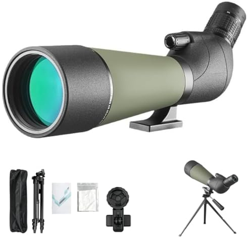 Jovantic HD - 7 Spotting Scope with 25-75x80 Mm Zoom Lens for UK Bird - watching