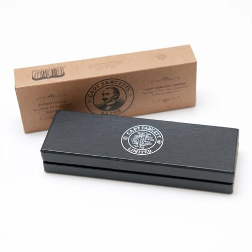 Rasoir droit à lame jetable CAPTAIN FAWCEWTT'S