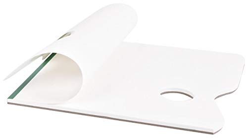 iGadgitz Home U7092 Abreißpalette Palette Steinpapier Pads (50 Blatt) 22.9cm x 30.5cm - Weiß
