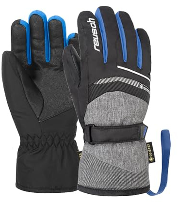 Reusch Bolt GORE-TEX Junior guanti invernali caldi, impermeabili, antivento e traspiranti guanti da sci e per la neve, per bambini adolescenti ragazze e ragazzi