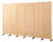 6 Teilig Raumteiler Faltbar, Holz Trennwand Sichtschutz, Paravent Holz Vintage, Raumtrenner Wand Faltbar, Raumteiler Stehend Für Schlafzimmer Wohnzimmer Büro