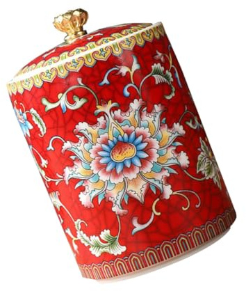 Alipis Ceramic Tea Can Tea Canister at Home Ceramic Material for Kitchen Pantry Use