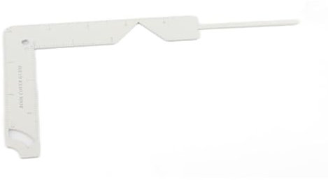 AYNEFY Regla de Encuadernación de Metal, Herramienta de Guía de Cubierta de Libro Multifunción álbumes de Recortes, Fabricación de Tarjetas y Más, Adecuada para Diversas Manualidades