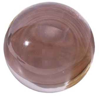 JYARZ Sfera di Cristallo Palla di Vetro Sfera di Cristallo Sfera di Giocoleria A Contatto Trasparente Sfera di Cristallo for Decorazioni for Ufficio E Casa Sfera di Cristallo per Fotografia(9cm)