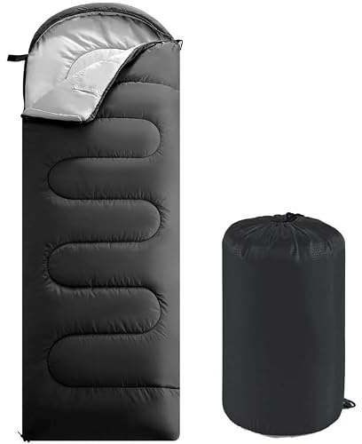 Sleeping Bags for Adults & Kids Sleeping Bag 3-4 Season, Ultralight Carry Bag, Adult Blanket, Lightweight Compact for Outdoor Camping, Travel, Hiking, Indoor & Outdoor Use