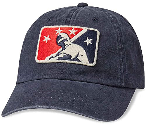 AMERICAN NEEDLE Minor League Baseballkappe, verstellbar, Marineblau
