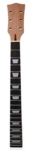 Rawisu 22 Bünde Gitarren Hals 24,5 Zoll Ersatz Mahagoni Hals Palisander Griffbrett für E Gitarren Gibson Les Paul LP