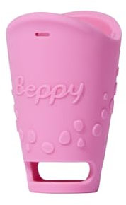 Beppy Hollow Tampon - Tampón de silicona - Tampón reutilizable (Rosa)