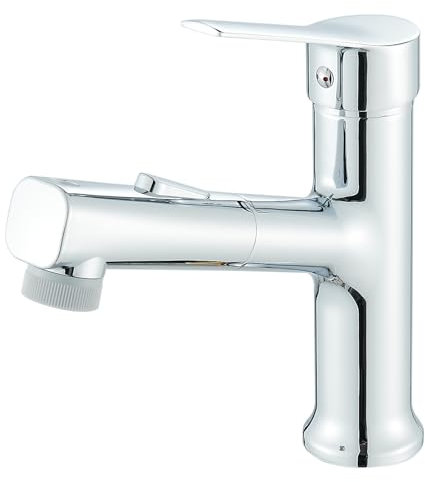 HARNART Robinet de Cuisine Avec Douchette Extractible,Aérateur Démontable Robinet en Acier Inoxydable Avec 2 Modes de Pulvérisation(Stream und Spray),Chrom