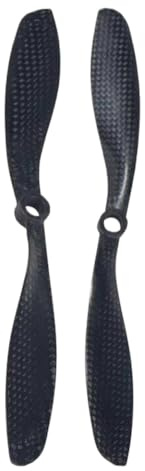Juego de hélices de Fibra de Carbono 3K de 8x4,5 Pulgadas con CW y CCW para RC Quadcopter hexacóptero Multirotor UAV