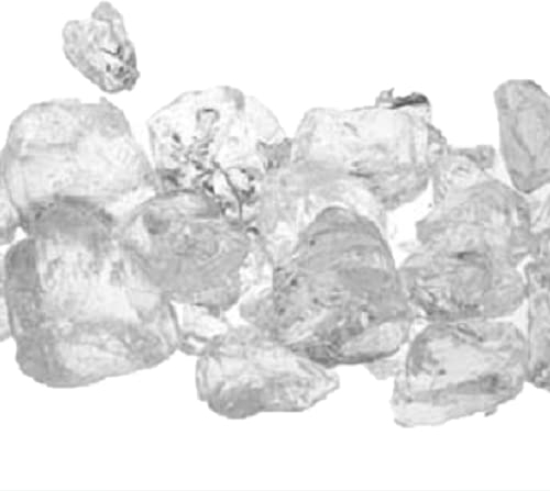 naninoa GLASSTEINE - BROCKEN, Glasbrocken, Glaskies, Glasbruch 30-70mm 10 kg. Natur