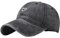 EHDWXVZM 1 Stück Schwarze, Mit Liebe Bestickte Baseballkappe, Modische Schirmmütze, Verstellbare Mütze, Sommersonnenhut, Gewaschene Distressed-Baseballkappe