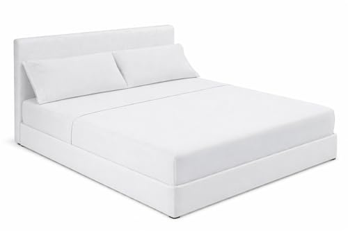SABANALIA Sábanas Hostelería Cama 160x200 100% Algodón Blanco