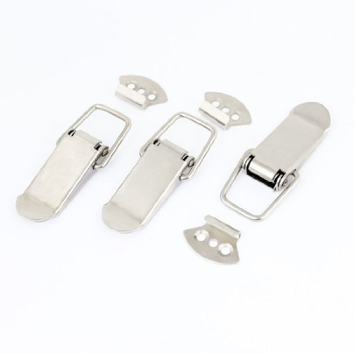 Aexit 3 set 5,5 cm ton argent ton sur ressort à bascule loquet bascule pour étui VG764811E512985C