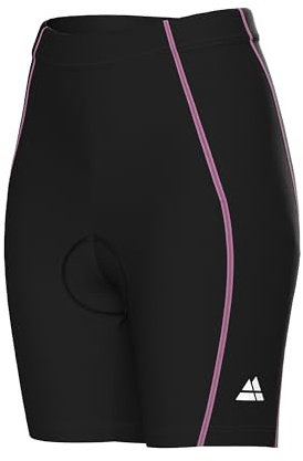 DANISH ENDURANCE Cykelshorts, Vadderade, Snabbtorkande, för Herr, 1-Pack, Svart/Rosa, XL