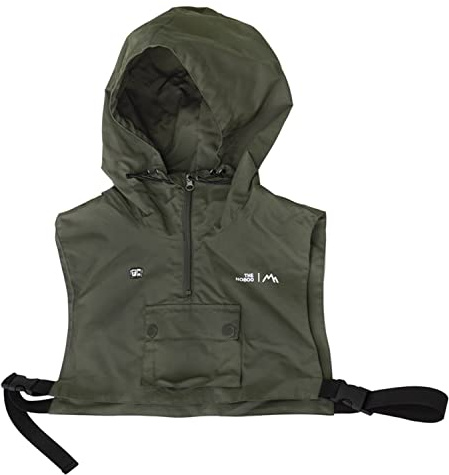 Croogo Mesh Fishing Vest Pockets Photography Outdoor Jacket Racing Fast-Pass Vests Unisex Hunting Safari Vest,Green-MJ01