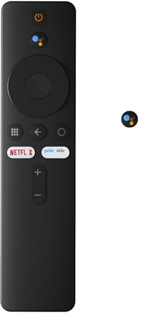 FOXRMT Mando para Xiaomi Mi TV Stick/Mi Box S 4K(XMRM-00A), Bluetooth con Control por Voz y Asistente de Google