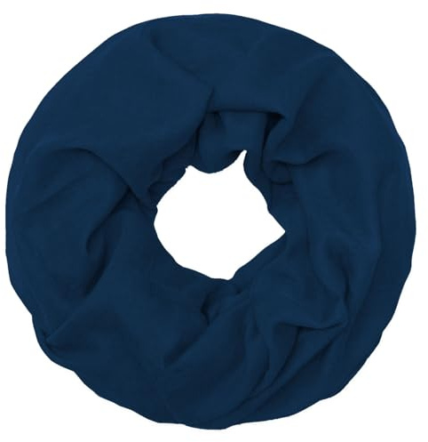 SoulCats® Klassisk halsduk, lätt och smidig, marin, en storlek, Marine, one size