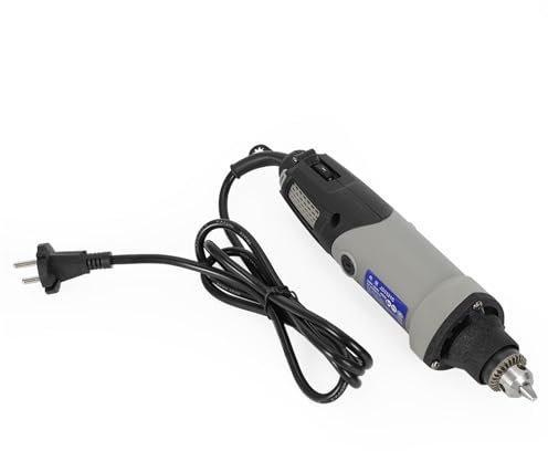 KEESUNG Smerigliatrice diritta da 400 W, mini smerigliatrice elettrica, per lucidatura, trapano elettrico a mano, 6 velocità variabile 220 V, strumento rotante elettrico per intaglio, taglio