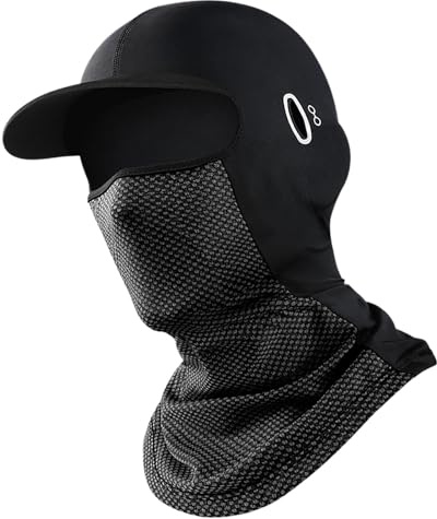 Protezione UV per il viso | Cappello per cappa da sole | Copricapo in seta di ghiaccio per uomini e donne, ideale per ciclismo, arrampicata, corsa, caschi da moto, copricapo per attività all'aperto