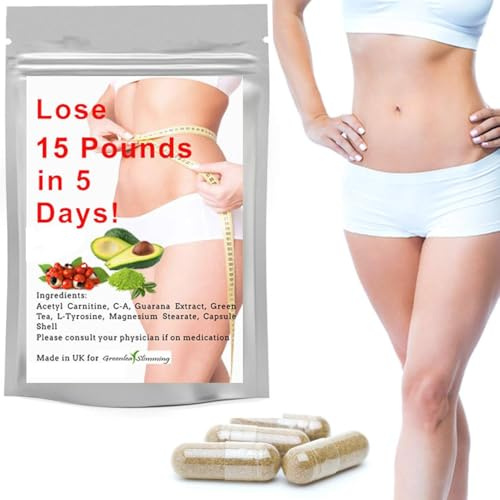Greenleaf Slimming Diet Pills - Weight Loss Capsules for Men and Woman - Lose 15LBS in 5 Days Premium Slimming Pills Green Tea Extract Diet
