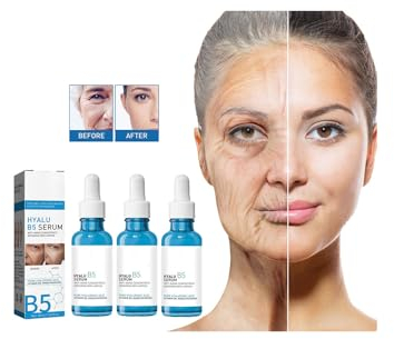 B5 Serum Stock Solution, Face Serum Gesichtsserum, B5 Essenzöl Anti Falten Konzentrat,Collagen Boost Anti-Aging Essenzöl (3 Stück)