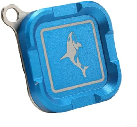 Comgooldool Patch magnétique pour pêche à la mouche, support en aluminium aéronautique pouvant contenir des crochets et des appâts, fixateur résistant à l'usure pour chapeaux, gilets, sacs à dos