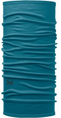 Buff Lightweight Wool Headwear - Lake Blue, One Size