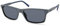 Timberland TBA9268 Herren Sonnenbrille, Casual Sonnenbrille in Leichtem Design, Rechteckige Linsenform, Rauchgrau polarisierte Gläser, Mattgrau