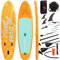 InnovaGoods® Aufblasbares Surf-Paddelbrett, 25,7 cm (10,5 Zoll), rutschfeste Oberfläche, aufblasbares Surf-Padel mit abnehmbarem Paddel, Surfbrett mit speziellem Zubehör und abnehmbarem Stuhl.