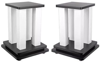 Bildskärm Högtalarstativ Högtalarställ Golvstativ Surround Bokhylla Högtalare Trä Kickstand Audio Stand Studio Monitorstativ