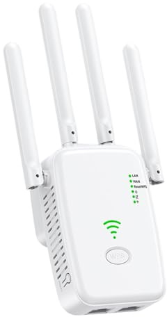 Amplificatore Wi-Fi, amplificatore di segnale per estensori Wi-Fi per la casa,Router Wi-Fi - Amplificatore di segnale Wi-Fi con ripetitore WiFi wireless da 300 Mbps per PC