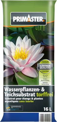 Primaster Wasserpflanzen-und Teicherde torffrei 16 L