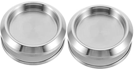 NUOBESTY 2pezzi Maniglia Per Porta Doccia in Vetro Pomello Scorrevole Per Porta in Vetro Incassato in Acciaio Inox