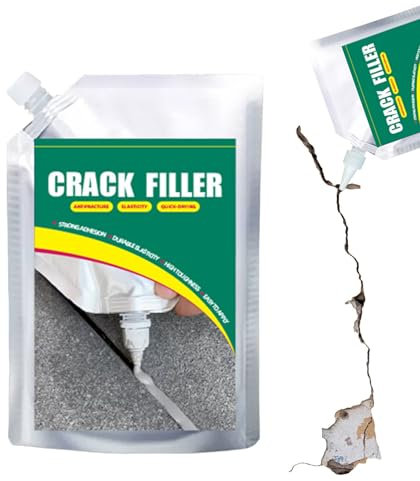 Umiocns Concrete Sealant,500ml Concrete Repair Patch,Patio Slab Filler,Ready Mixed Concrete,Strong Adhesive,Levelling Floor Compound,Quick Drying Leak Preventer For Kitchen,Garage,Corners,Floors