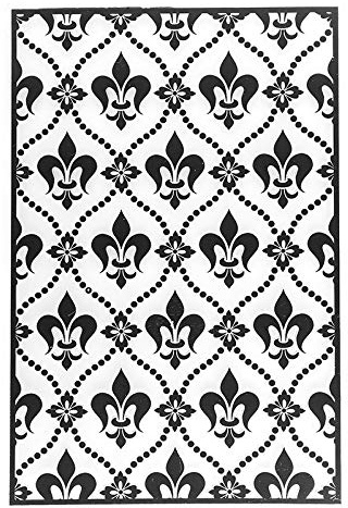 Ideen mit Herz Plantilla para repujado | 15 cm x 10 cm | apta para máquinas de estampado y troquelado habituales (lirios franceses).