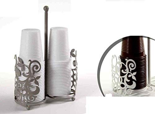 Portabicchieri da tavolo in metallo 22 cm 2 Colori